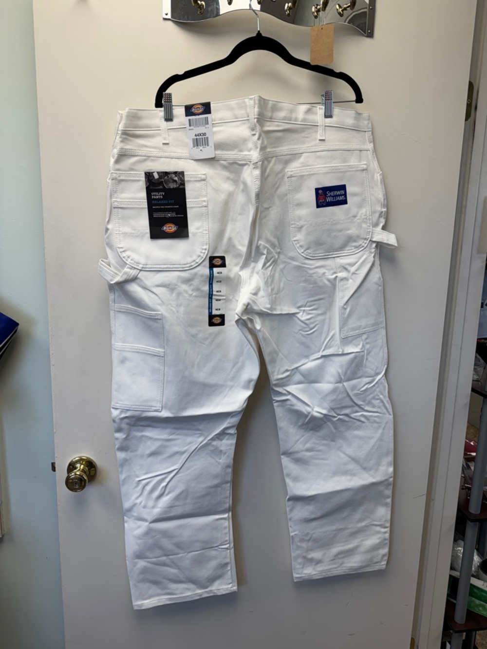 Dickies White Relaxed Men’s Painter Jeans